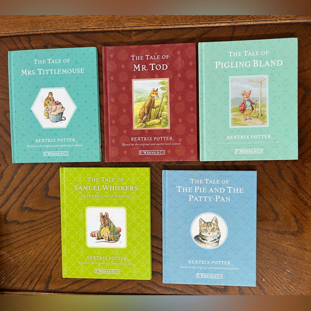 Beatrix Potter | The Peter Rabbit Library Book Collection | 5 kids storybooks